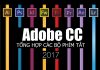 Bảng phím tắt trong các phần mềm adobe