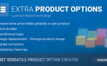 WooCommerce Extra Product Options