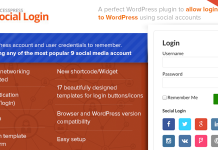 Plugin AccessPress Social Login