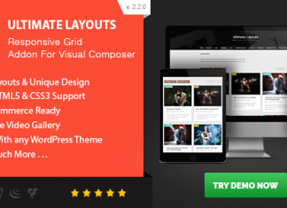 Ultimate Layouts – Responsive Grid – Addon For Visual Composer
