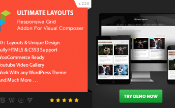 Ultimate Layouts – Responsive Grid – Addon For Visual Composer