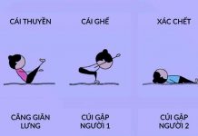 1 số bài tập yoga đơn giản