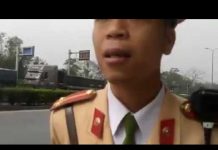CSGT bắt lỗi láo đường 5