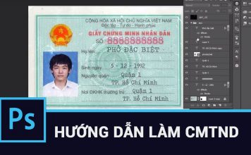 Share PSD Căn Cước 2 Mặt Chuẩn Để Unlock Edit