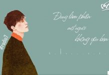 ĐỪNG LÀM PHIỀN 1 NGƯỜI KHÔNG YÊU BẠN!