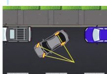 lái xe vào chuồng ngang