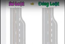Bẫy giao thông lỗi đè vạch khi chuyển làn