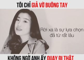 Tôi chỉ giả vờ buông tay – không ngờ anh ấy quay đi thật