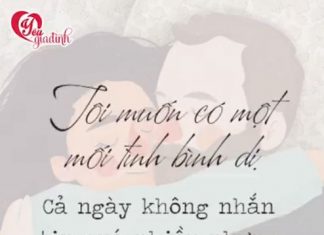 Tôi muốn có một mối tình bình dị….