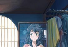 cô gái soi gương trong phòng ngủ