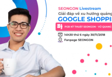 CHIA SẺ KIẾN THỨC VỀ GOOGLE SHOPPING