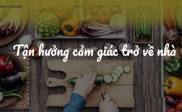 mẫu thiết kế web nhà hàng ăn uống