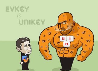 evkey vs Unikey