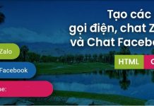 Hướng dẫn tạo các nút gọi, chat Zalo và chat Facebook cho website WordPress bằng HTML và CSS