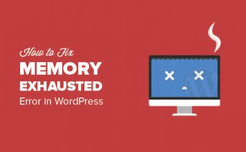sửa lỗi: allowed memory size of … – WordPress Memory Exhausted Error