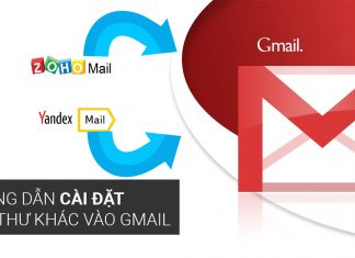 Hướng dẫn tích hợp email khác vào hộp thư Gmail