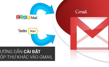 Hướng dẫn tích hợp email khác vào hộp thư Gmail