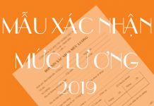 Mẫu giấy xác nhận lương mới nhất, chi tiết nhất