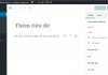 Đưa trình soạn thảo WordPress 5.0 về phiên bản cũ không dùng plugin