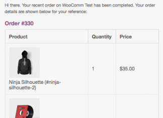 Thêm hình ảnh sản phẩm và SKU trong email đơn hàng của Woocommerce